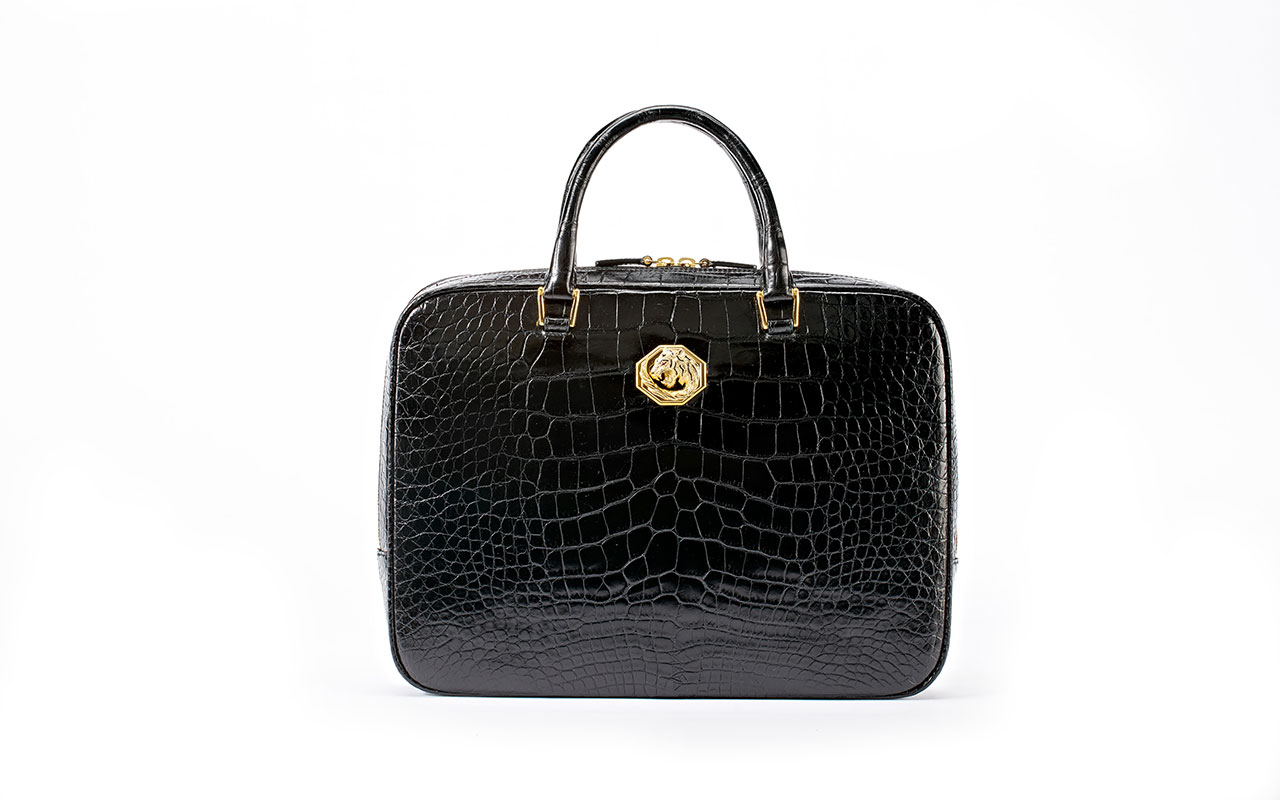 tardini-production-trading-luxury-man-accessories-american-alligator-bag-contemporary-royal-tiger-collection